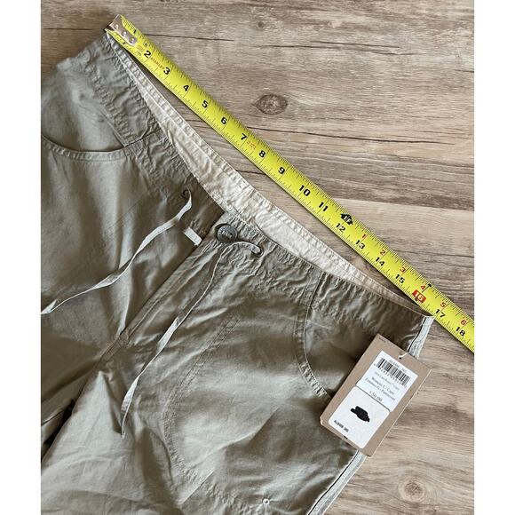 NWT Columbia Women Arch Cape Remix Cargo Capri Olive Green Sz Large Lightweight - Picture 6 of 9
